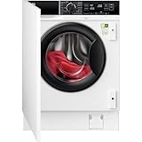 AEG Einbauwaschmaschine 8 kg, Serie 8000 PowerCare - Faserschonend Sauber in nur 59 Min....
