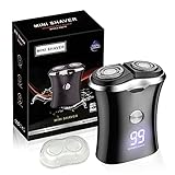 Reiserasierer Mini Rasierer Herren Elektrisch - Tragbarer USB Mini Rasierer Elektro...