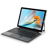ALLDOCUBE 2 in 1 Tablet PC, Tablet PC mit Tastatur Windows 11,Tablet Laptop 10.5...