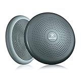 BODYMATE Ballsitzkissen inkl. Pumpe GRAU-BLAU 34cm Durchmesser - Balance-Kissen,...