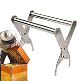 mivceklw Bienenstock-Werkzeug | Rahmenhalter für Bienenstöcke, Zange und Halterung aus...
