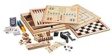 Philos 9960 - Holz-Spielesammlung mit 10 Spielmöglichkeiten