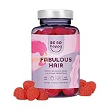 Haar Gummibärchen Biotin Hochdosiert 6000mcg, Haar Vitamin mit Selen + Zink +...