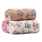 Demigeat Hundedecke Katzendecken Waschbar und Flauschig, 3 Pack Weiche Warme...