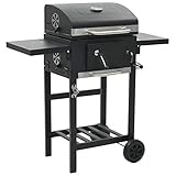 Holzkohlegrill mit Unterer Ablage, CIADAZ Kohlegrill, BBQ Grill, Griller, Smoker Grill,...