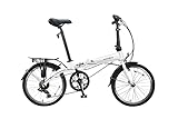 Dahon Fahrrad Vybe D7 White Klapprad, weiß, 66.5 x 34.5 x 80 cm