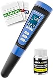 ARKA myAQUA® pH/TDS/EC - Messgerät | Misst den pH, TDS, EC-Wert & die...