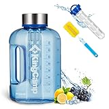 KingCamp Unisex Tritan BPA-Frei Trinkflasche Wasserflasch für Sport Fitness und...