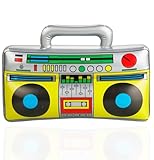 Aufblasbarer 80er 90er Ghettoblaster ca 45 x 42 cm Hip Hop Radio Walkman -...