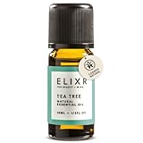ELIXR - BIO Teebaumöl - Bekämpfung von Hautunreinheiten, Pickel & Akne - 100%...