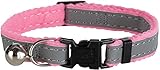Trixie 4145 Katzenhalsband, reflektierend, Kunststoff, farblich sortiert, 1x