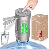 KitchenBoss Wasserflaschen Pumpe Flaschen Wasserspender: USB-Ladung Elektrischer...