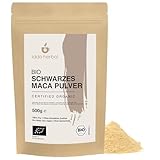 IDDA Herbal Maca Pulver schwarz aus Peru BIO 500g, schwarze Macawurzel gemahlen,...