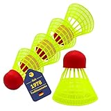 BEST SPORTING Speed Federball Set – Highspeed Bälle aus Nylon für...