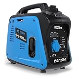 Güde Inverter Stromerzeuger ISG 1200-1 (4-Takt Motor, Benzin, 1,3/1,8 (kW/PS), 1x 230V,...