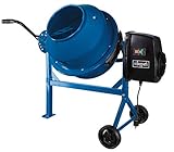 scheppach Betonmischer MIX63 (220 W, Fassungsvermögen 63 L, Drehzahl 27,5 min-1,...