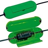 Brennenstuhl Safe-Box/Schutzbox für Verlängerungskabel (Schutzkapsel für Kabel, für...