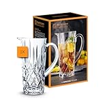 Nachtmann Glas Krug, 1190 ml, Noblesse, 101969, Wasserkrug aus Kristallglas,...