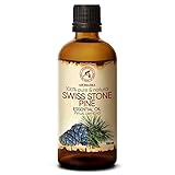 Zirbelkieferöl 100ml - 100% Naturliche & Reines Ätherisches Zirbenöl - Pinus Cembra -...