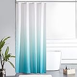 Furlinic Duschvorhang Textil Anti-schimmel Wasserdicht Waschbar Badvorhang aus...