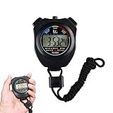Jaimela Digital Sport Stoppuhr Timer, Handheld Chronograph Digital Uhren...