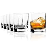 Stölzle Lausitz Whisky Gläser New York Bar 6er-Set 250 ml – Hochwertige Whisky Tumbler...