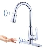 GEOATON Berührungslose Küchenspüle Wasserhähne Sensor Automatischer Sensor...
