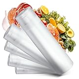 AddLiving Set aus 5 Vakuumierbeutel Rollen (3x 22x300 cm, 2x 28x300 cm) | Vakuumierrollen...