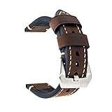 Ersatz-Uhrenband, echtes Leder, für Armbanduhr, Vintage-Stil, für...
