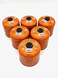 SMH LINE® 6x 500g Butan Schraubkartusche Universalgewinde 7/16 Gaskartuschen...