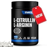 L-Arginin + L-Citrullin - 180 Kapseln - Hochdosiert 1096 mg pro Kapsel -...