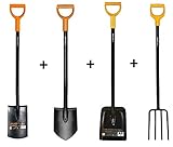 K&G Solid Set FISKARS 131413 Spitz Solid + 131403 Rund Solid + 132403 Schaufel Solid +...