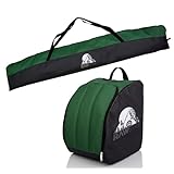 Rawstyle Skitasche Ski-Schuh-Tasche Set, SKI-Tasche, 160cm oder 180cm, wasserdicht, Ski...