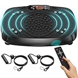 TISSCARE Vibrationsplatte, Fitnessgeräte für Zuhause, 120 Stufen,...