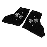 rockible Elegante Überzieher für Schlittschuhe in Schwarz für Eislaufliebhaber,...