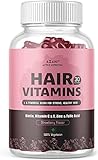 Azani Active Nutrition Power Vitamin Hair Gummies mit Biotin, Zink, Jod, Vitamin A, B, C,...