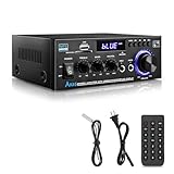Hifi Verstärker - KKMOL Stereo Verstärker, AK45 Mini Bluetooth Radio Audio Verstärker...