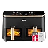 COSORI Heißluftfritteuse 2 Kammern, Airfryer Testsieger der Stiftung Warentest,...