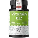 Vitamin B12-180 Tabletten - 500 µg pro Tablette - Beide aktiven Formen...