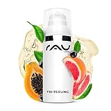 RAU Cosmetics Peeling Gesicht Enzympeeling & Fruchtsäurepeeling Tri-Peeling 50...