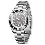 WISHDOIT Herrenuhr 15ATM Taucheruhr NH35 Uhrwerk Automatische Mechanische Armbanduhr...