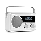 TechniSat DIGITRADIO 220 – Portables, empfangsstarkes Digitalradio (DAB+, UKW-Radio,...