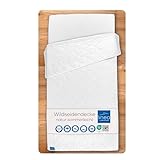 LINEA by böhmerwald - nature - Wildseide sommerleicht, 135x200, 100% Wildseide, Weiß,...