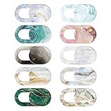 Phoetya 10 Stück Webcam Abdeckung, Webcam Cover Slider 0,04 Zoll Ultradünne...