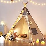besrey Tipi Zelt für Kinder,Tippi Kinderzelt Kinderzelt für drinnen/Outdoor...