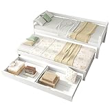 Tagesbett ausziehbar zum Doppelbett, Funktionsbett mit 2 Schubladen &...