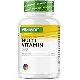 Multivitamin Daily - 450 Tabletten mit Bioaktiv-Formen - 15 Monate Vorrat - Wertvolle...