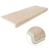 Kettelservice-Metzker Stufenmatten Monza Rechteckig Einzeln und SparSet´s Beige 16 Stück