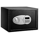 Amazon Basics – Tresor aus Stahl, Sicherheit für Zuhause, mit digitaler...