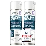 Wespenspray mit langem Sprührohr & 10x mehr Wirkstoff (2% Geraniol) – EXTRA STARK –...